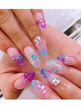 アイル ビューティーサロン(Airu Beauty Salon)/ステンドグラスネイル+アート