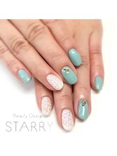 スターリー(STARRY)/手描きレース　フラワー