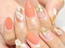 ラルージュ(La Ru-Ju)/天然石×オレンジ