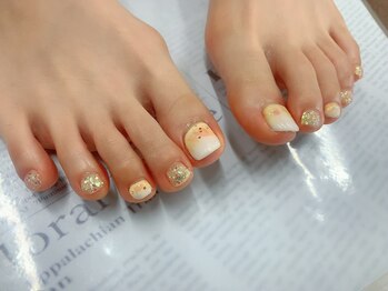 ネイルサロン ヒルズ(nail salon Hills)/フット定額ジェルセット￥7110～