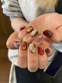 エス(S)&nbsp;フルデザインもfree artコースで施術可能です◎