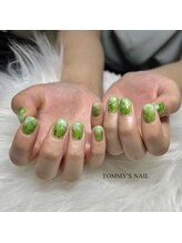トミーズネイル(TOMMY'S NAIL)/メロンクリームソーダネイル2