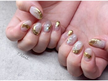 ナナネイル(7.Nail)/秋ぽいキラキラ