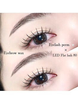 ルポア バイ ヴィブリス(leffoi by VIBLiSS)/パリエク80本+眉毛ワックス