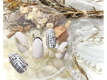 ジュアール(JuAR)/ツイードネイル