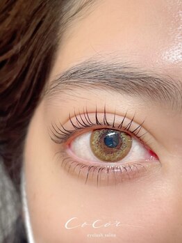 ココール(cocor)の写真/【実力派サロン】仕上がり満足度◎圧倒的なキープ力に自信あり!似合わせ施術であなたの魅力をさらにUP♪