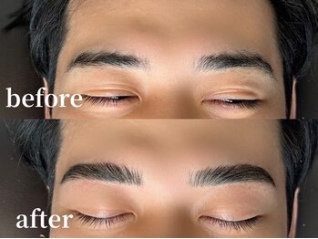 エムズアイブロウ 大阪京橋店(M’sアイブロウ)/メンズハリウッドブロウリフト