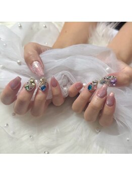 ユニ ビューティー アンド ネイルサロン(uni.Beauty&Nail salon)の写真/定額メニューで毎月続けやすい◎トレンド感ある豊富なデザインから選べます♪ネイル初心者にもおすすめ☆