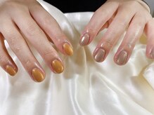 キキネイル 二子玉川(kikinail)/ちぐはぐオリオンネイル