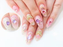 ネイルコレクション ピンク(Nail Collection Pink)/ジェル放題☆ハート・パーツ