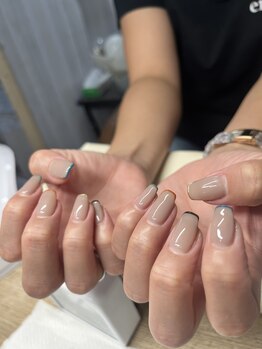 ステラネイル(Stela Nail)/秋カラースキニーフレンチ