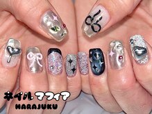 ネイルマフィア 原宿(NAIL MAFIA)/メタリック/フラッシュ/フレンチ