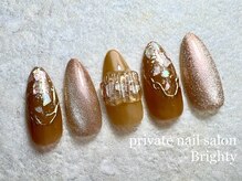 プライベートブライティ(Brighty)/夏ニュアンスネイル