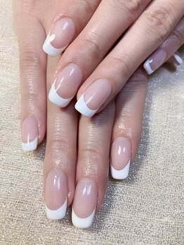 ネイル ラメール(nail Lamer)の写真/【初回オフ無料】定番のワンカラーでも個性が出せる♪派手なネイルが苦手な方にもオススメ◎5000円~