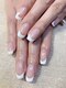 ネイル ラメール(nail Lamer)の写真/【初回オフ無料】定番のワンカラーでも個性が出せる♪派手なネイルが苦手な方にもオススメ◎5000円~