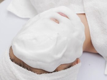 エールラッシュ 表参道(ailelash)/2.炭酸洗顔