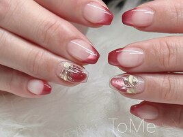 マグネットフレンチ 苺アート