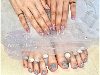 スノーフレーク(Snowflake)/ハンド&フット☆フラッシュ