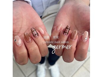 ジェルメ(germer)/チェック柄を取り入れて！