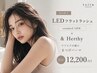 LEDマツエク+まつげパーマ フラット120本+& Herthyでマイナス5歳の目元へ