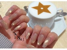イチマルサン(N゜103)/#マグネットネイル♪