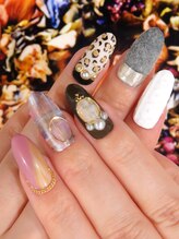 カラーズ 浜松店(colors)/秋冬トレンド柄ネイル♪