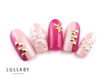 ララバイ 三軒茶屋店(LULLABY)/ビビッドピンクネイル