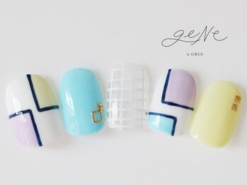 geNe 'n GRUS(ジーン アンド グルス)/3月4月トレンドアート