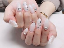 ニモ(NIMO)/マグネットパール×ハートネイル