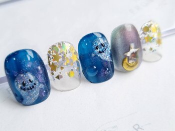 ネイルフロンティア 吉祥寺(NAIL FRONTIER)/ぷっくりおばけネイル8980円～