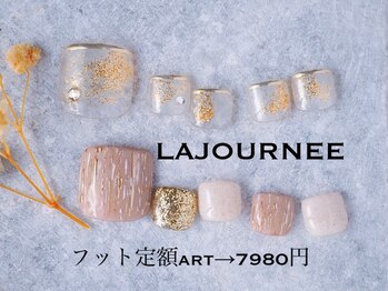 ラジュルネ(nail&eyelash La journee)/Foot×10本アート
