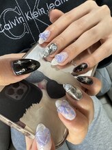 フラワーズネイル(flowers nail)/y2k/韓国ネイル