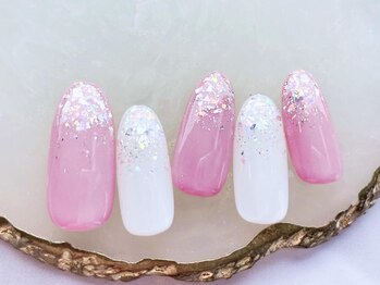 ネイルサロンフォーユー(for u)/ピンクネイル¥5980