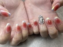 ネイルサロンファストネイルプラス 新宿店(FAST NAIL PLUS)/2025夏ネイル【チークネイル】