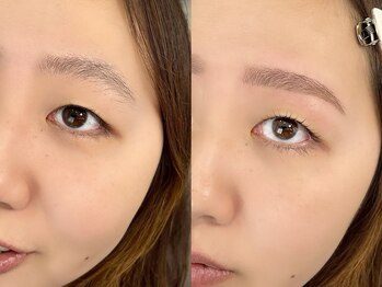 チルアンドアイ 浦安駅前店(Chill&Eye)/美眉スタイリング/BeforeAfter