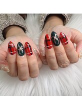グリッター(Glitter)/12月ネイル