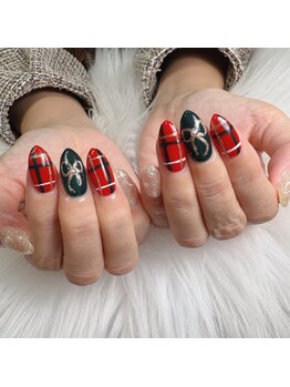 グリッター(Glitter)/12月ネイル