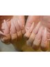 ●チップ長さ出し　ワンカラー／グラデ￥10,000