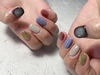 ルアナ 心斎橋(Luana)の写真/持ち込みデザインOK☆シンプル～トレンドまで幅広くデザインをご用意◎気分の上がる指先へ＊