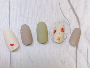 ロバル ネイルアンドまつげ(LOBAL)/ハンドネイル C-121☆¥8700-☆