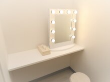 女性のお客様に嬉しい、パウダールーム完備☆買物の合間にもお気軽にどうぞ♪