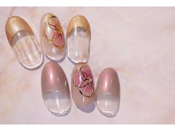 ネイルサロン ブリオン(Nail Salon Bullion)/煌めきフラワー