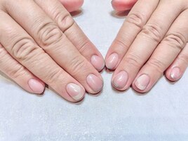 細フレンチ＋オンブレフレンチ