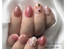 エフネイル(f.nail)/ツイード、ハート