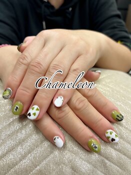 カメレオン(chameleon)/お客様ネイル
