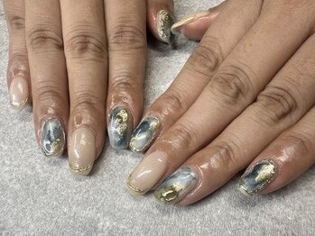 ネイルサロンファストネイルプラス 新宿店(FAST NAIL PLUS)/2025夏ネイル【ニュアンス】