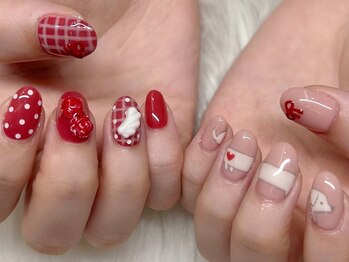 ネイルアンドアイラッシュスタジオ シュシュ(chouchou)の写真/《パラジェル認定サロン》技術力に定評あり◇"最旬トレンド×提案デザイン"◎デザイン持ち込みＯＫ♪