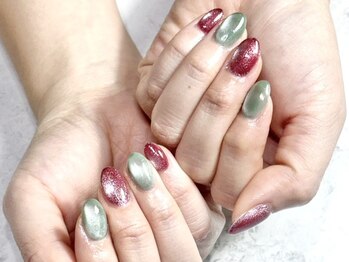 大人気★マグネットネイル