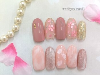 ★桜ネイル【定額￥7700(税込)】