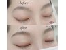初回【イベント前に】3Dまつげパーマ＆WAX眉毛スタイリング+間引き付き￥9980